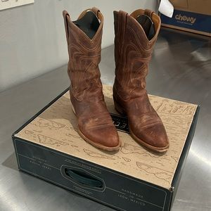Tecovas Cowboy Boots “The Jamie Scotch Goat” size 8 B-average